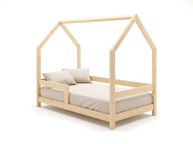 Çatılı Ev Montessori Yatak 90 x 190